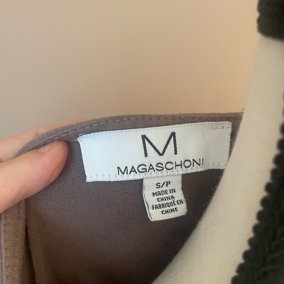 Magaschoni Lavender Knit Top - Picture 3 of 4